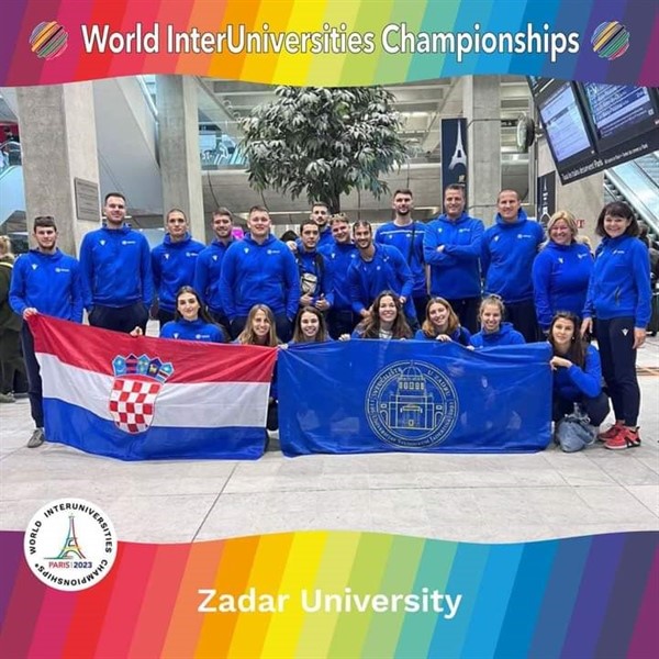 Studentice Odjela za izobrazbu učitelja i odgojitelja  sudjelovale su od 1.-5.11. 2023. na Svjetskom studentskom natjecanju „8th World InterUniversities Championships“ u Parizu u badmintonu.
